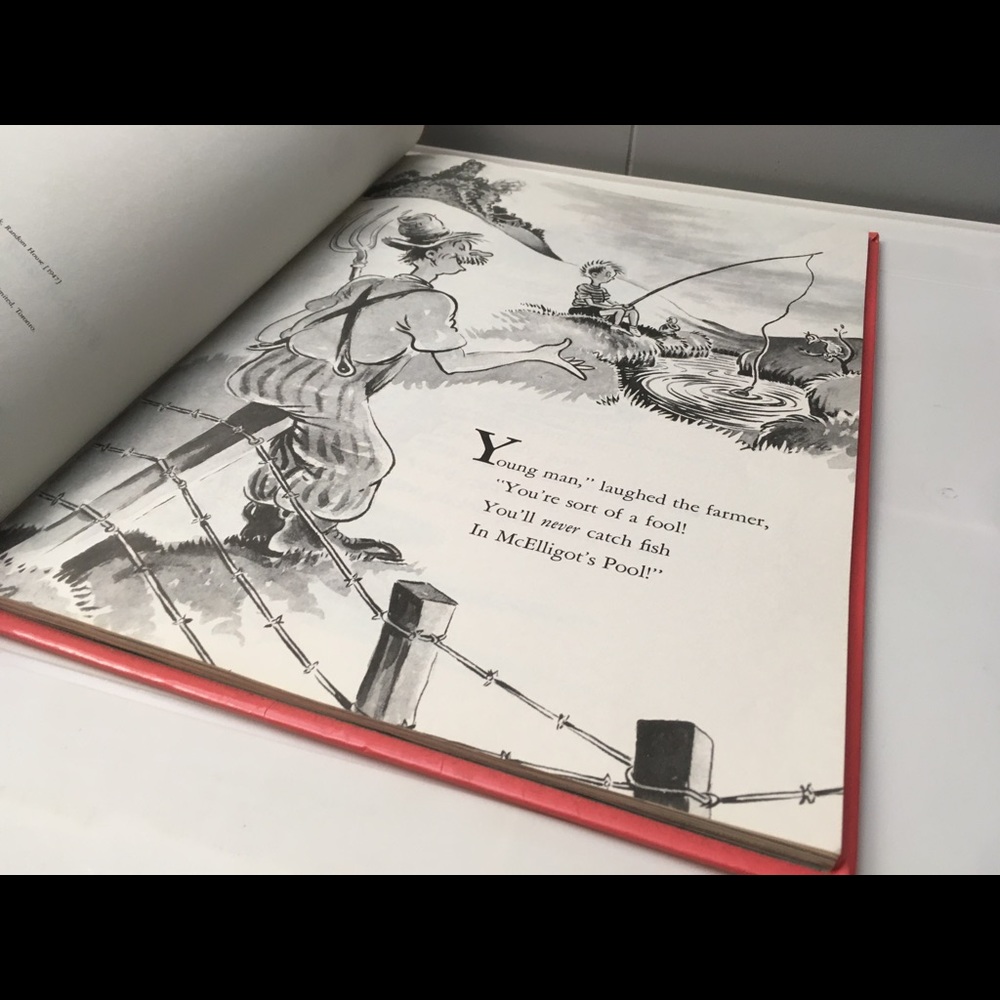 McElligot’s Pool by Dr. Seuss 1975 Hardcover 11” - Picture 8 of 11